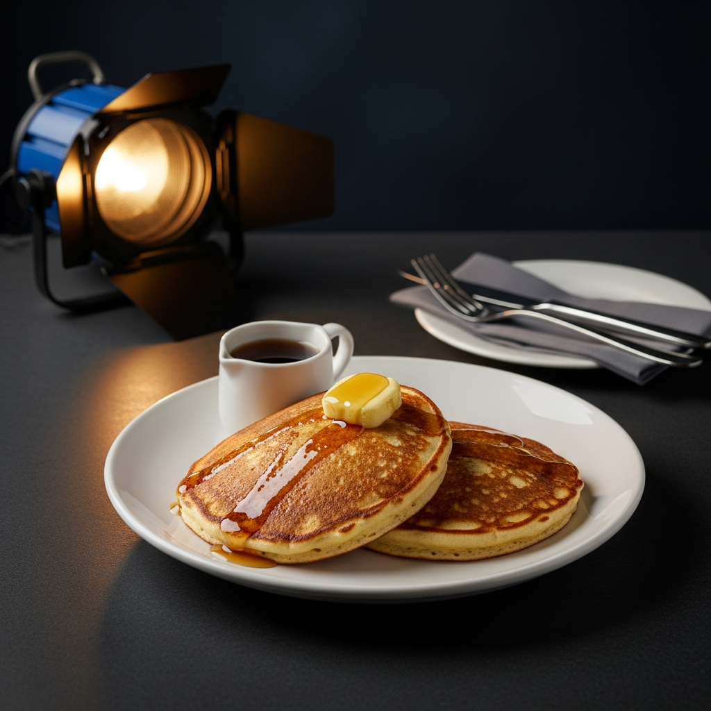 Golden Brown Buttermilk Pancakes
