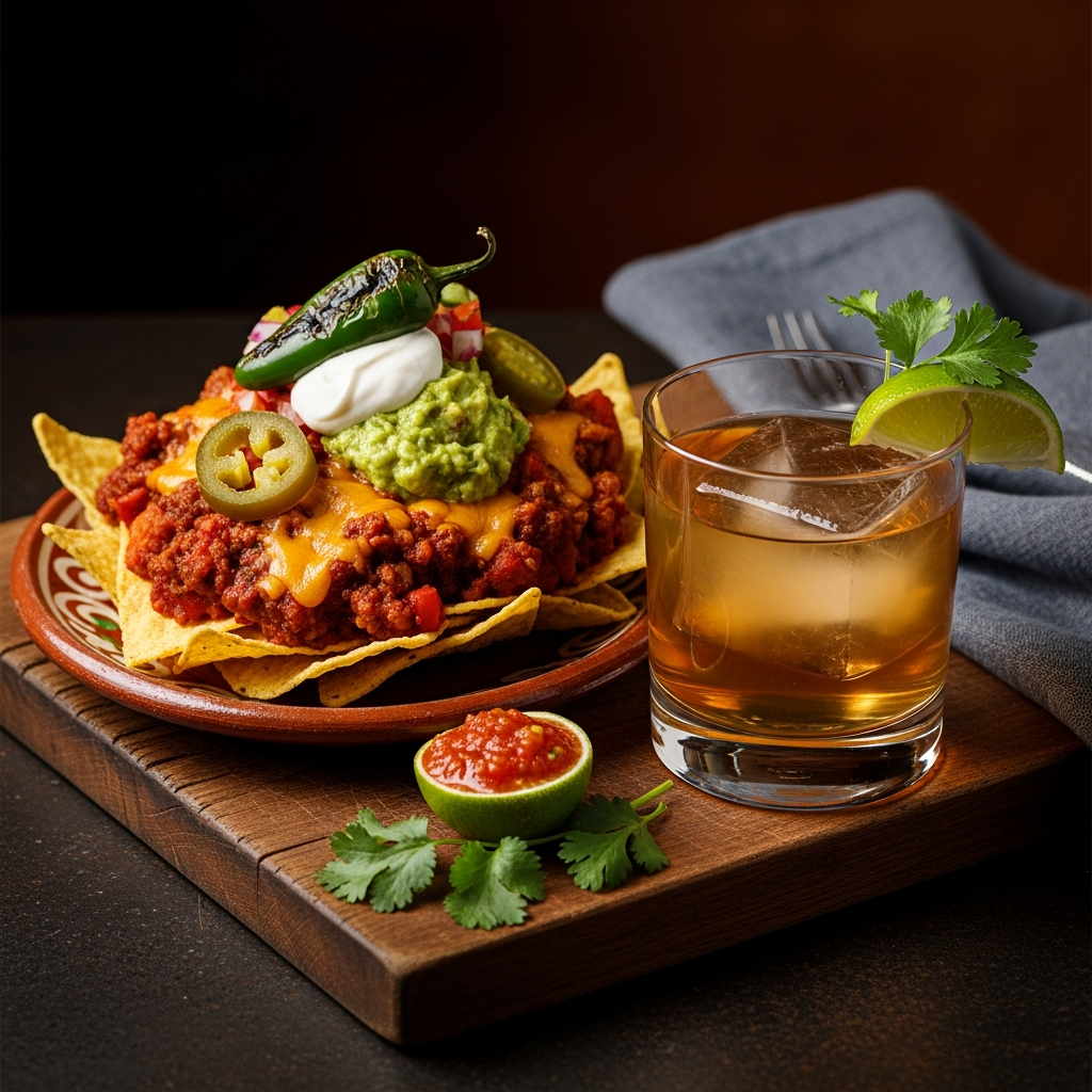 Loaded Nachos Chili Con Carne